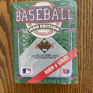 1990 Upper Deck Baseball High Number Series Set (701-800) - Factory Sealed