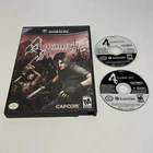 Resident Evil 4 (Nintendo GameCube, 2005) Black Label No Manual Tested