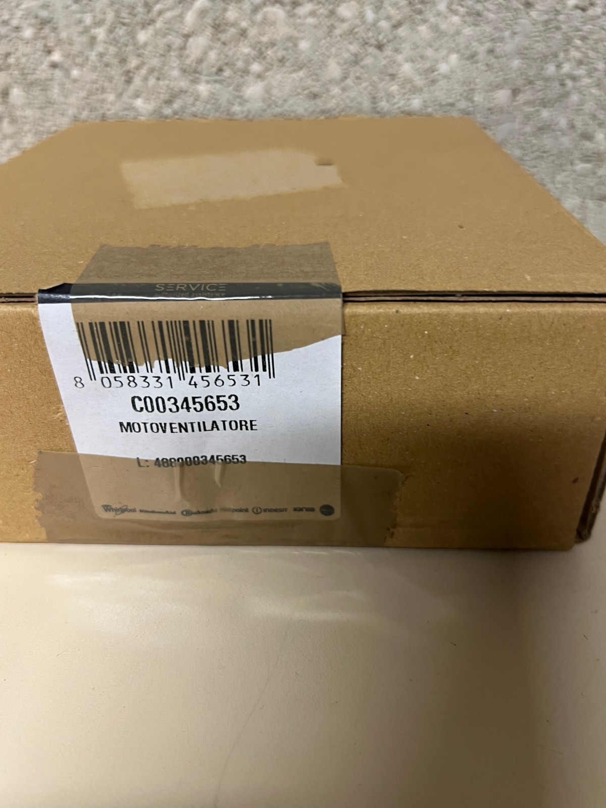Moteur ventilateur C00345653 Whirlpool de rechange pour retrouver un froid constant