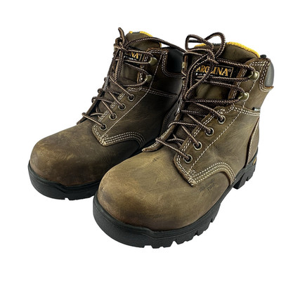 Carolina CA1626 Work Boots Mens 7.5W Waterproof EH Soft Toe ASTM Leather Brown