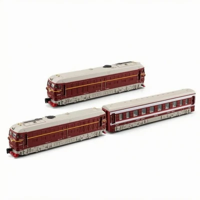 3 Pieces Locomotive Électrique Miniature Portes Ouvrantes - Photo 1/4