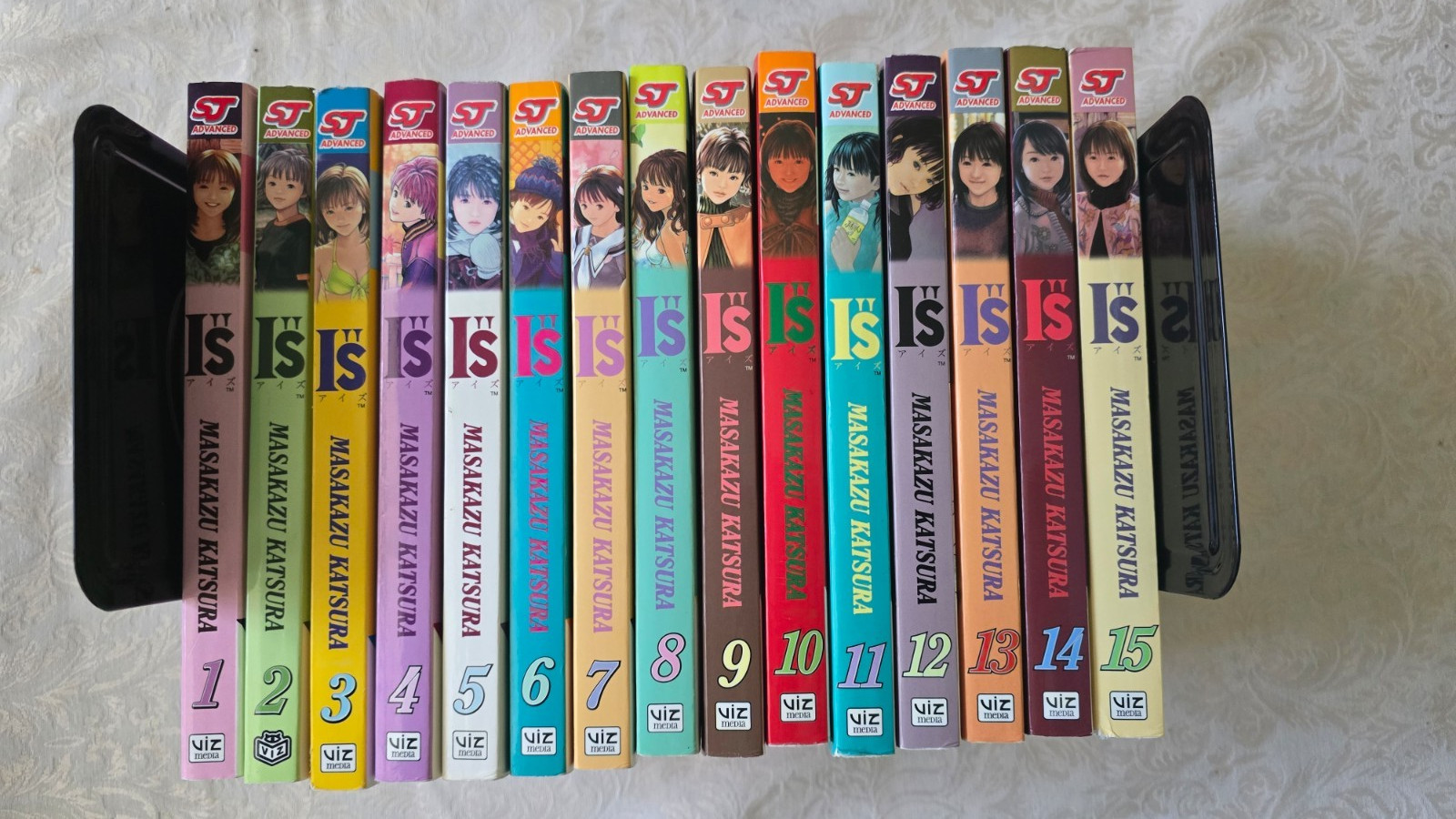 I's Manga volúmenes 1-15 tapa blanda inglés por Masakazu Katsura VIZ Shonen