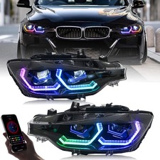 1set Rgb Led Projector Headlights For Bmw 3 Series F30 F31 2012-2015 Front Lamps 1set Rgb Led Projector Headlights For Bmw 3 Series F30 F31 2012-2015 Front Lamps