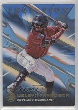 2023 Bowman Inception Blue Foil 26/99 Welbyn Francisca #35 0ft3