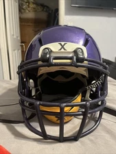Xenith Epic Medium Football Helmet with Face Mask Used