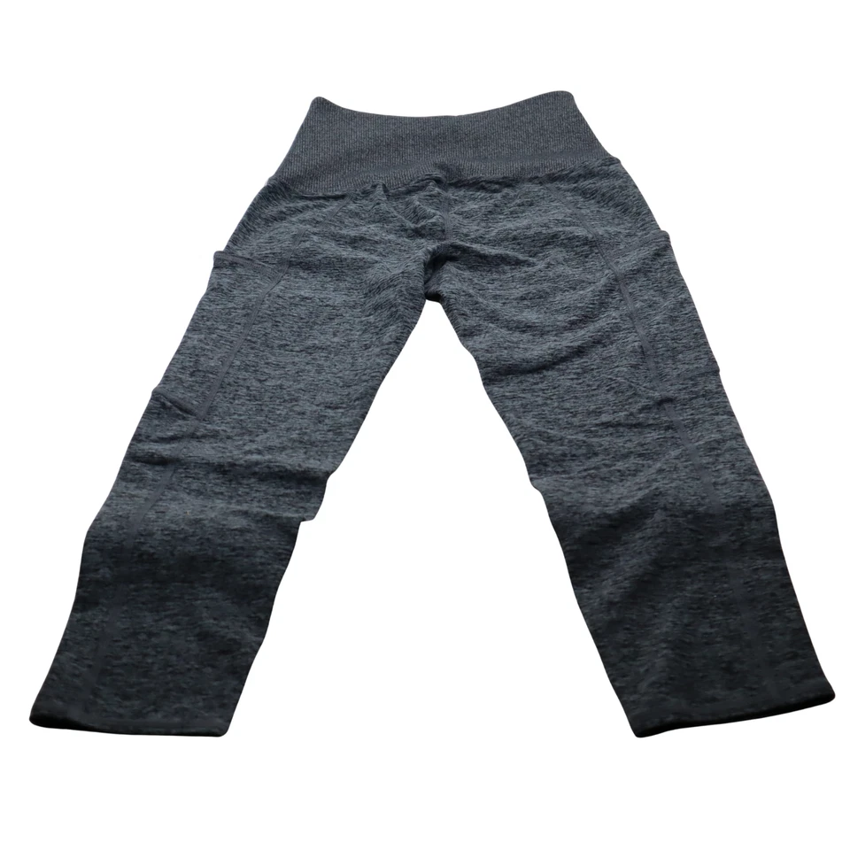 Legging Kirkland Signature para dama cepillado gris jaspeado XS - NUEVO Foto 3 de 4