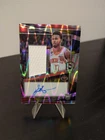 TARI EASON 2022-23 Spectra Rookie Jersey On-Card AUTO-Supernova /75 RPA