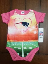 New England Patriots Bodysuit --- 0-3M - 3-6M - 6-9M --- NFL TEAM APPAREL