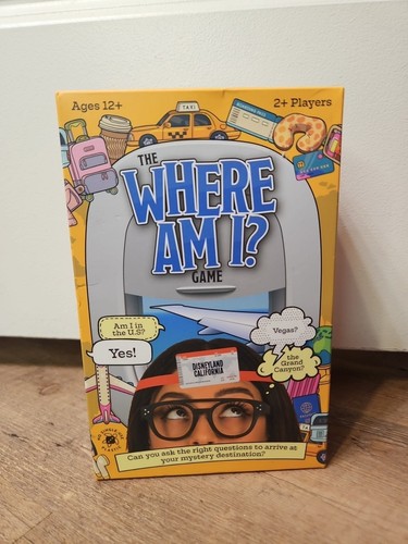 Professor Puzzle The Where Am I? Game Ask Questions Find Location Family Fun NEW