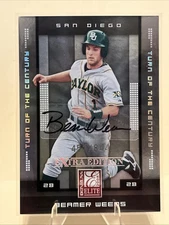 2008 Donruss Elite Extra Edition - Beamer Weems #6 Autographs /844 (AU, RC)