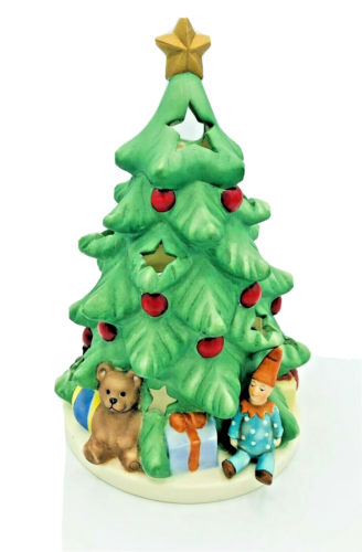 GOEBEL CHRISTMAS TREE VOTIVE CANDLE HOLDER ORIGINAL Home Decor Collectible - 第 1/7 張圖片