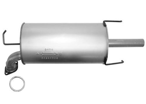 Rear Muffler With Gasket For Toyota Camry 2002-2006 – Direct Bolt-On Replacement