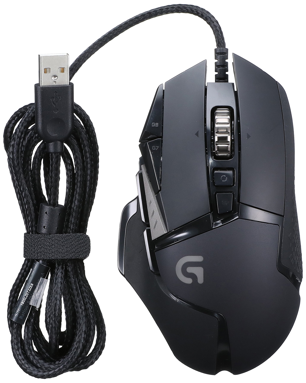 Gaming Mouse Logitech G502RGB DPI switching button programmable button weight a-image