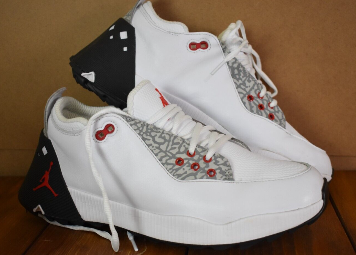 Nike Shoes Men's 8.5 Air Jordan ADG 2 White Cement Golf Nike Shoes Men's 8.5 Air Jordan ADG 2 White Cement Golf