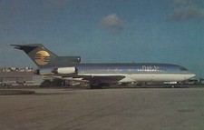 PRIDE AIR BOEING 727-35 AIRCRAFT POSTCARD AIRPLANE AIRLINE AVIATION AIRLINER