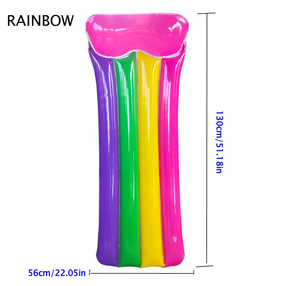 Multifunctional PVC Inflat Air Mattress Durable Smooth Swimming Pool