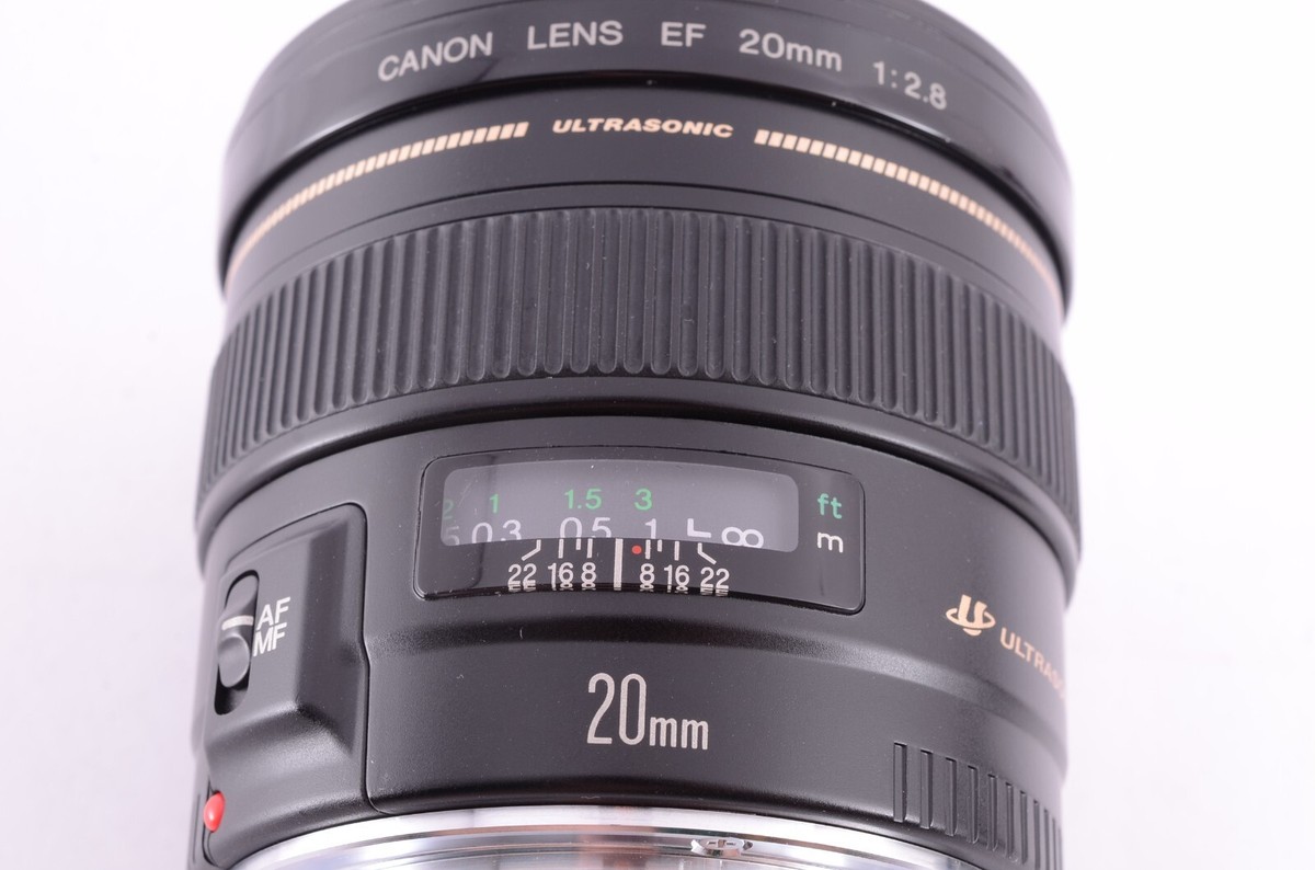N-MINT] Canon EF 20mm f/2.8 USM AF Wideangle Prime Lens SLR