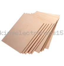 1/2/5/10PCS 10*15CM FR4 1.5MM Thickness Single  PCB Copper Clad Laminate Board