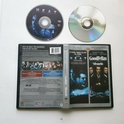 HEAT/GoodFellas - Double Feature- DVD