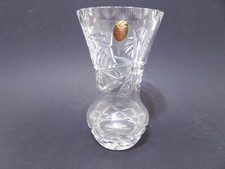 Nhztrvx - Dresden Crystal Bleikristall Design Glas Vase Vintage - 15 cm