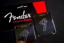 OEM Fender “Big. F" Chrome Vintage style neck plate, with your custom number