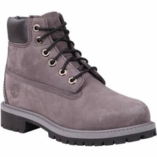 New Timberland Youth 6-Inch Premium Waterproof Boots 9570R  Grey Nubuck