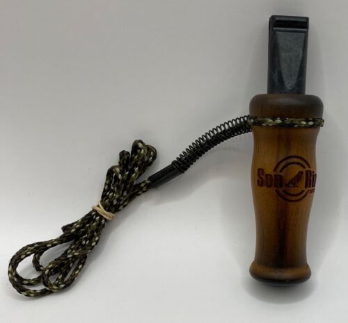 Wooden Amish Crafted Crow Call - Big, Full Sound - New, Unused!