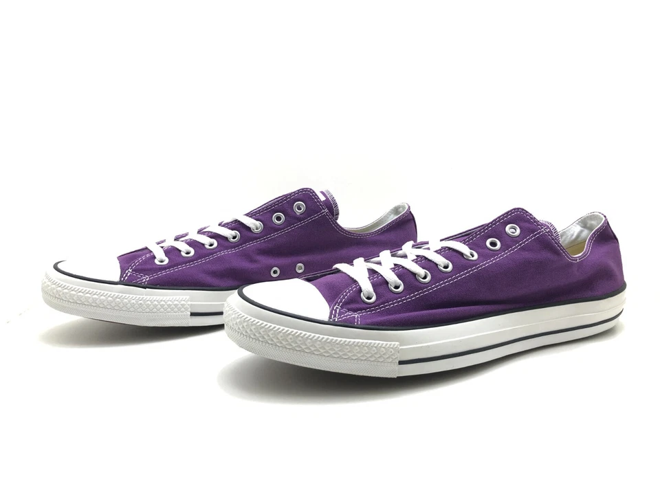 Converse All Star Herren Sneaker Gr. 53 Turnschuhe Schnürschuhe Halbschuhe Lila - Bild 1 von 4