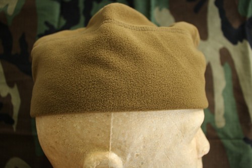 USAF US AIR FORCE COLD WEATHER COMBAT ABU OCP BDU COYOTE BROWN FLEECE WATCH CAP - Picture 11 of 12