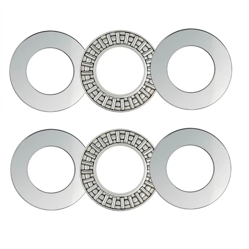 Mower Steering Spindle Needle Bearing Kit: AXK2035 Bearings and AS2035 Washers
