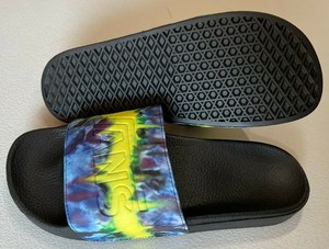 yellow vans slides