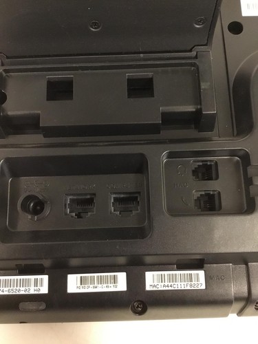10x Cisco 6941 CP-6941-C-K9 Téléphone Voip Téléphone IP Filaire Noir Occasion Fonctionne - Photo 9/14
