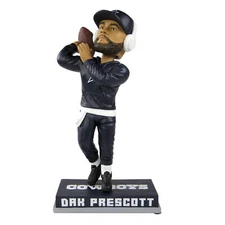 Dak Prescott Dallas Cowboys Pregame Warm Up CLARKtoys Exclusive Bobblehead #/360