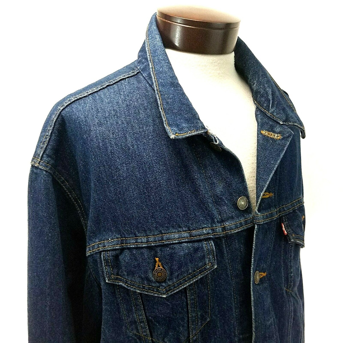 Levi’s 70506 Denim JKT 48 USA製 Vintage LEVIS Denim Jacket 80s 70506-0216 Blue Mens 48