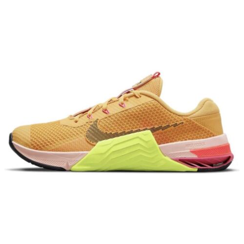 Nike Metcon 7 X Pollen Black Volt Pale Coral New Shoes DA8110-721 Men's Size 9