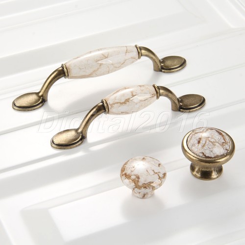 Unique Door Pull Handles Furniture Hardware Cabinet Cupboard Closet Drawer Knob - Picture 9 of 46