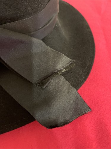 Patricia Underwood Vintage Black Hat .With Price Tag From Sac Fifth Ave - Picture 4 of 7