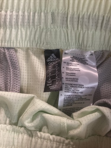Pantalones cortos de golf para hombre Adidas ADVR0833 talla mediana Areo talla grande tejido gama nuevos con etiquetas $50 nuevos,- - Imagen 8 de 8