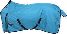 Winter Horse Blanket - HeavyWeight Turnout - 1200D-300 Gr 54" - 84" - Turquoise
