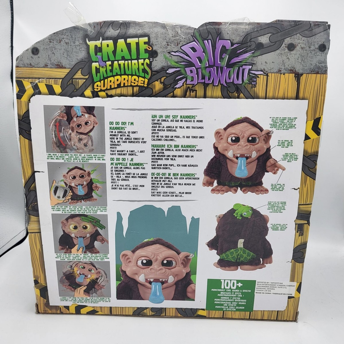 Crate Creatures Surprise NANNERS Big Blowout Lockie Talkie 100+