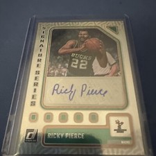 2023-24 Donruss  Ricky Pierce Signature Series Auto #SS-RIC Bucks
