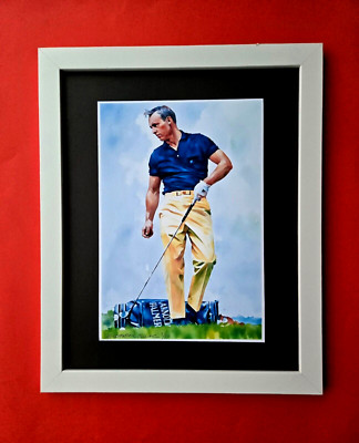  ALEXANDER DULAC | ARNOLD PALMER GOLF Hand Signed  Print COA/AP