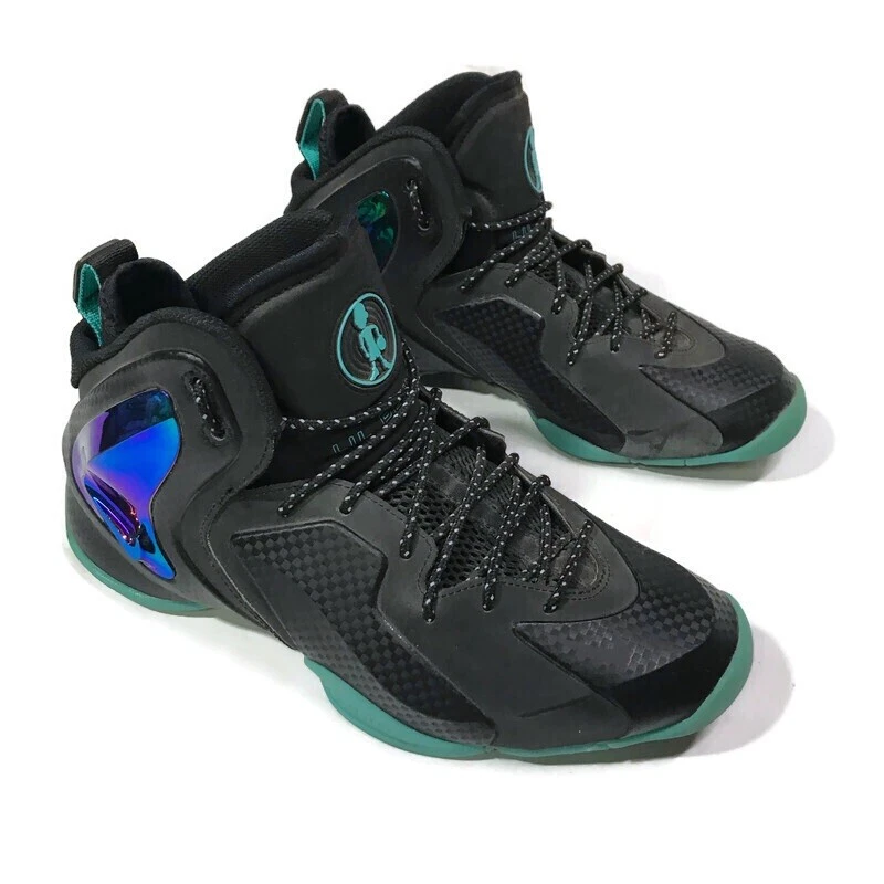 Nike Lil Penny Posite Mens Size 8.5 Black Hyper Jade 630999 002