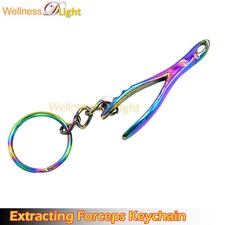 German Extracting Forceps Rainbow Promo Keychain Gift for Nurses & Doctors