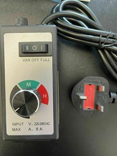 Extractor Fan Speed Controller Kitchen Canopy Fan Speed Controller 8amp or 15amp