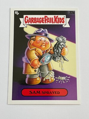 2022 Topps Garbage Pail Kids Book Worms #22a - Sam Sprayed
