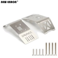 2P piastra di scorrimento in acciaio inox telaio armatura per 1/8 HPI Savage Flux X XL 85234