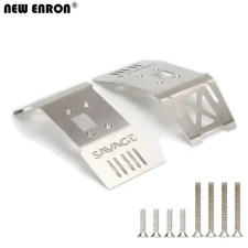 Stainless Steel FR Skid plate Chassis Armor 85234 For HPI Savage Flux 4.6 XL 5.9