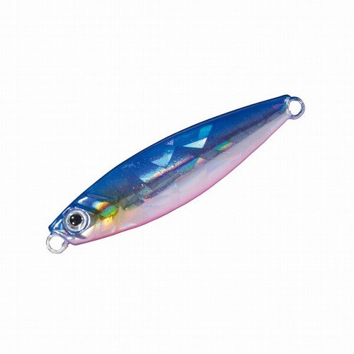 Leurre Métallique Major Craft Jigpara JPM-3 – 3g, Bleu/rose – Neuf