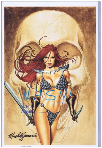 Red Sonja, Conan limited edition print! Mark Sparacio original art Print!!! - Picture 2 of 2